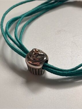 Pandora Silver Cupcake Charm
